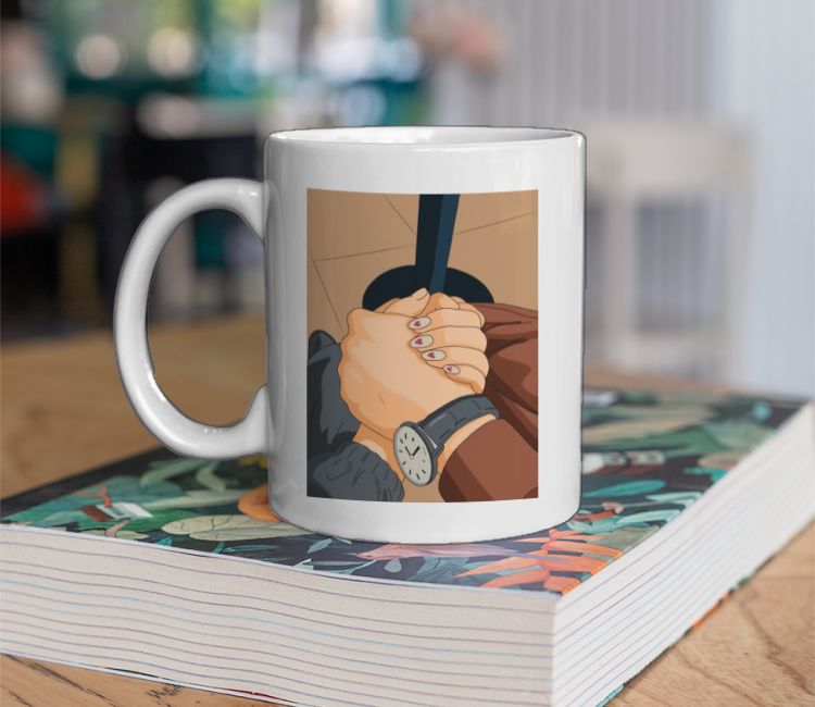 Holding hands forever Coffee Mug