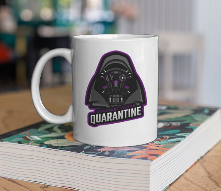 Straight Outta Quarantine Coffee Mug