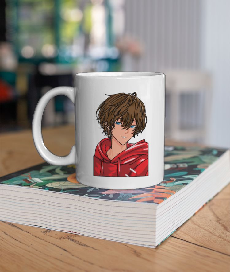 Anime Girl Foil Fencer Mug - Fencing Love