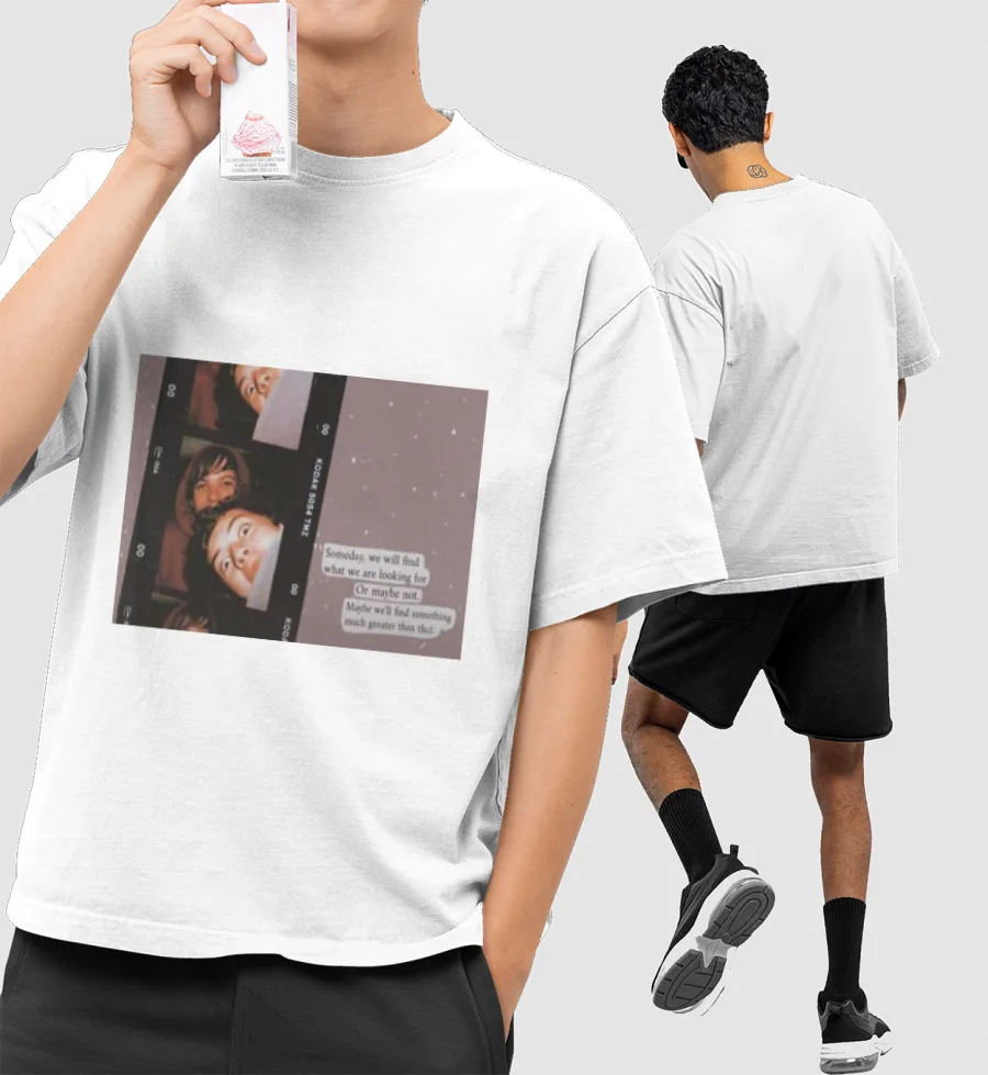 one direction merch Front-Printed Oversized T-Shirt