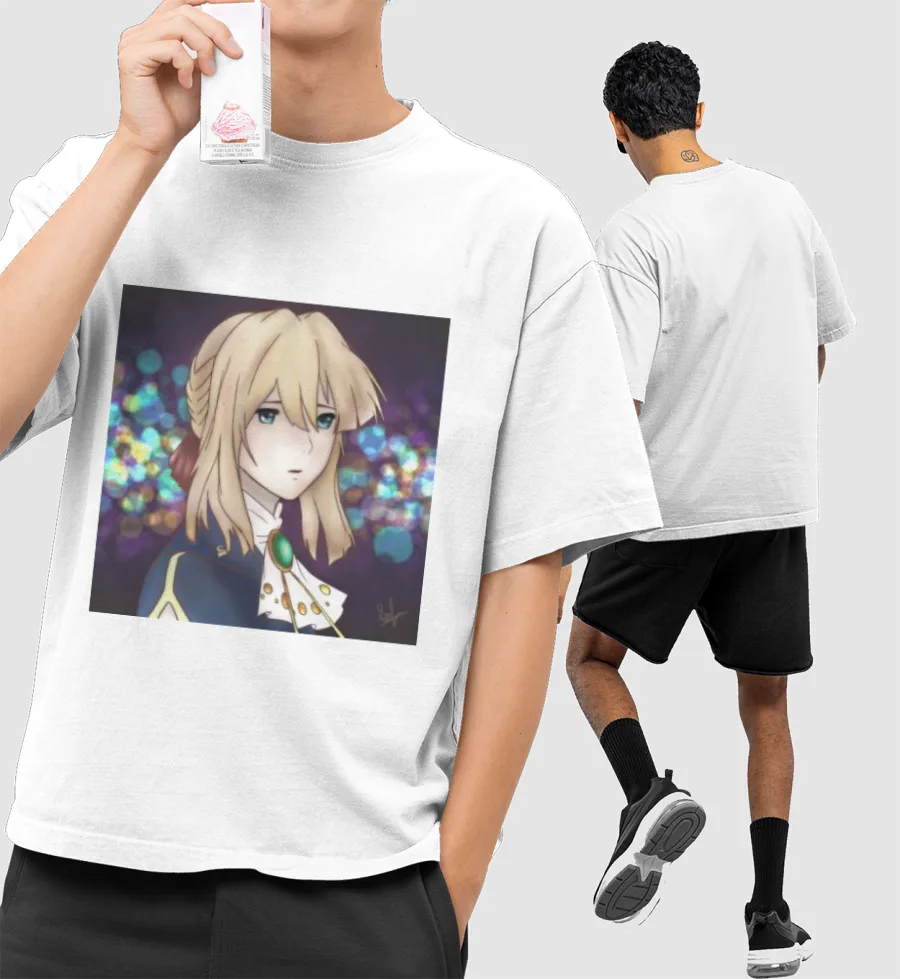 Violet Evergarden Oversized T-Shirt - Frankly Wearing