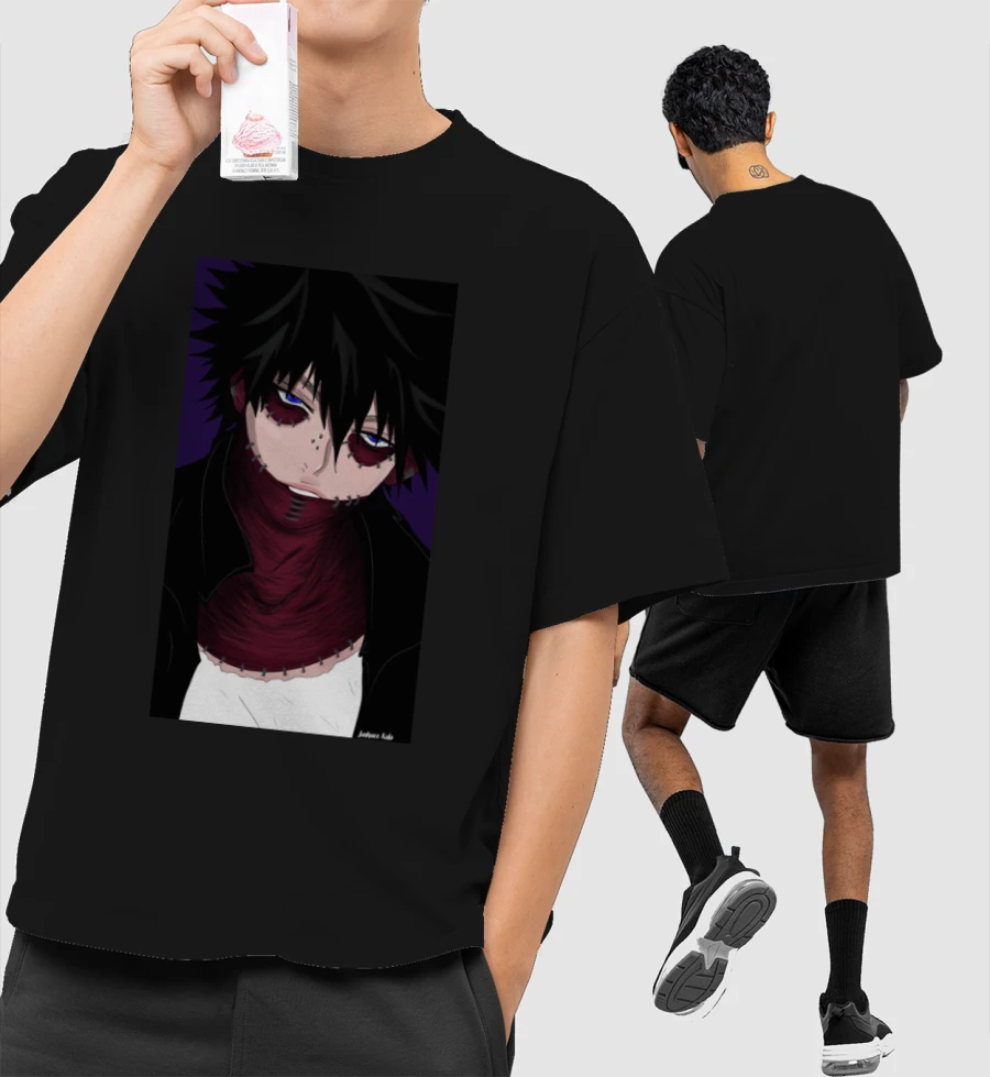 Dabi Front-Printed Oversized T-Shirt