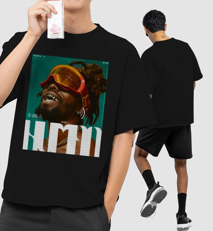 Are we still human? Front-Printed Oversized T-Shirt