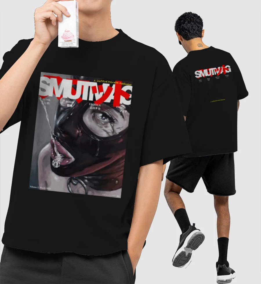 SMUTMAG Vol 2, March 2023 Oversized T-Shirt (Front & Back Print)