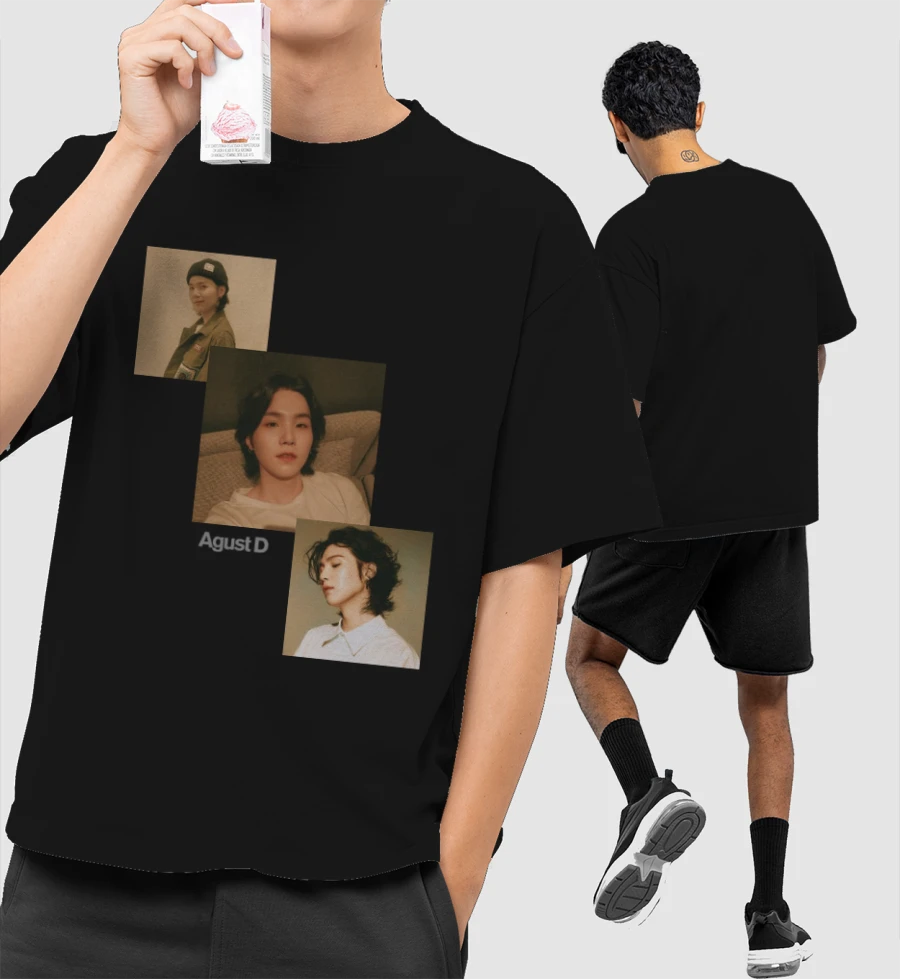 BTS jpfc merch サイン入り t-shirt suga 新品未開封 BTS Suga Oversized T-Shirt - Frankly Wearing