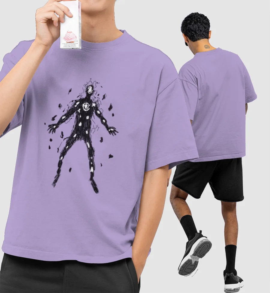 The Spot - Long t-shirt Front-Printed Oversized T-Shirt