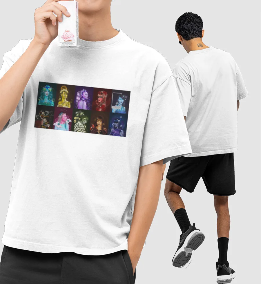 Taylor Swift - The Eras Tour Front-Printed Oversized T-Shirt