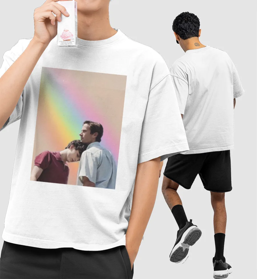 Call Me By Your Name Front-Printed Oversized T-Shirt