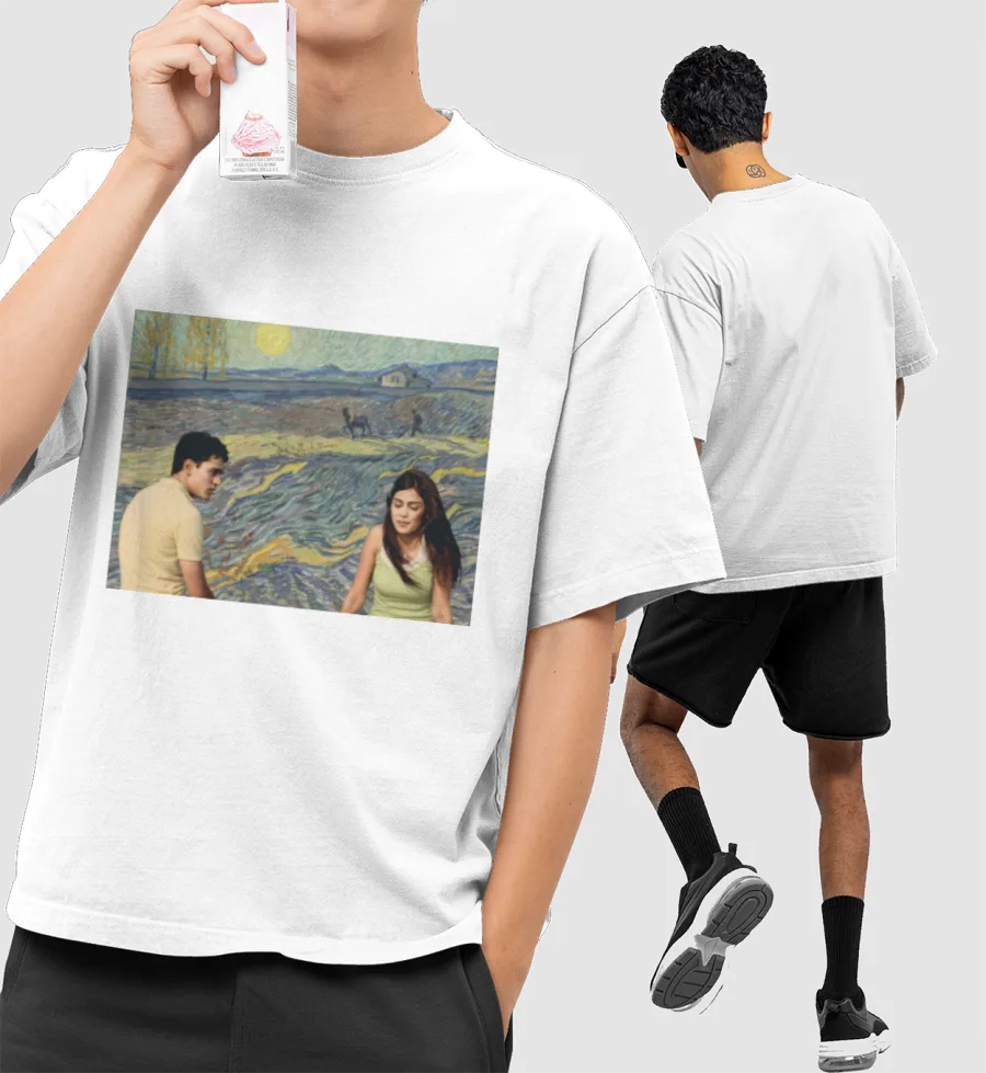 Jaane Tu Ya Jaane Na Front-Printed Oversized T-Shirt