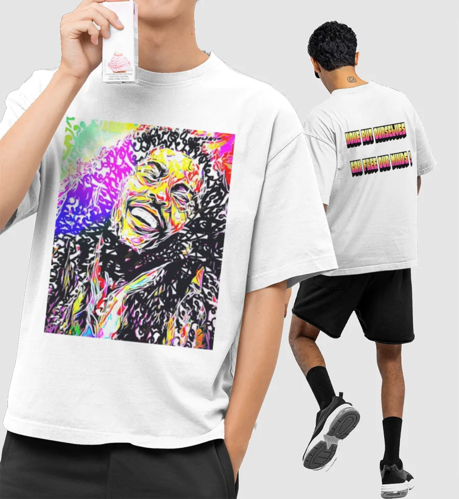 REDEMPTION  Oversized T-Shirt (Front & Back Print)