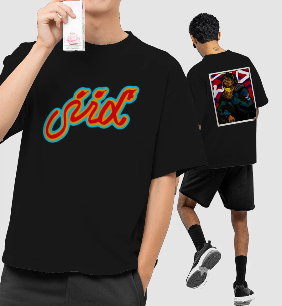 JID Oversized T-Shirt (Front & Back Print)