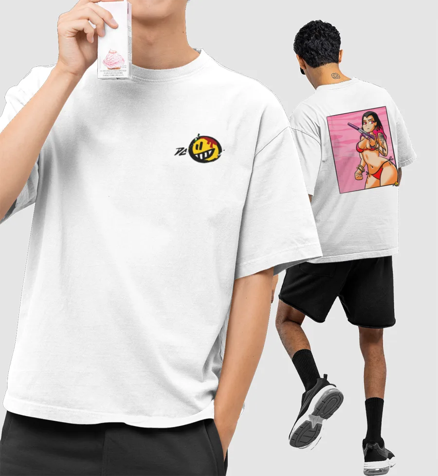 VALORANT x REYNA Oversized T-Shirt (Front & Back Print)