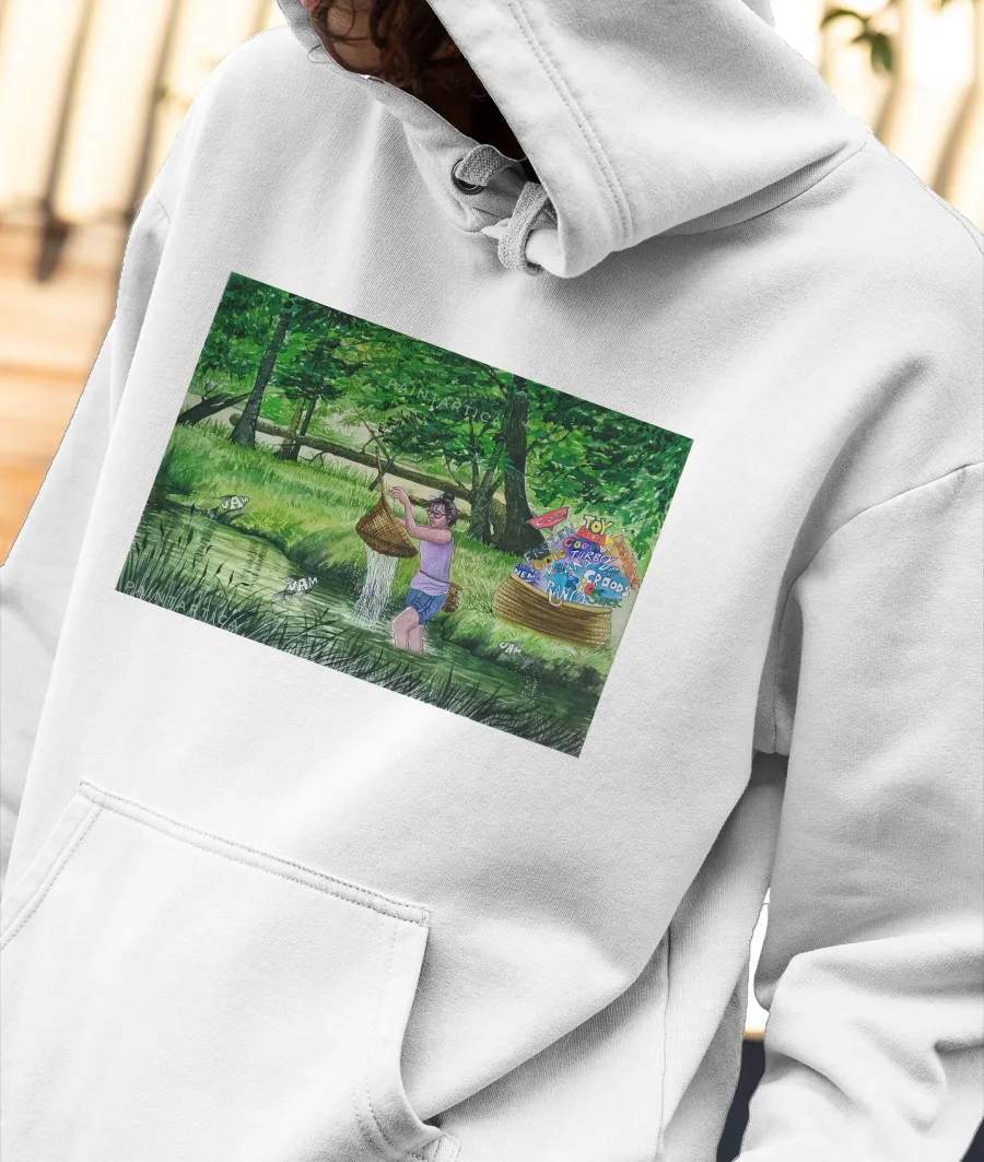 For animated movie lovers like me. Front-Printed Hoodie