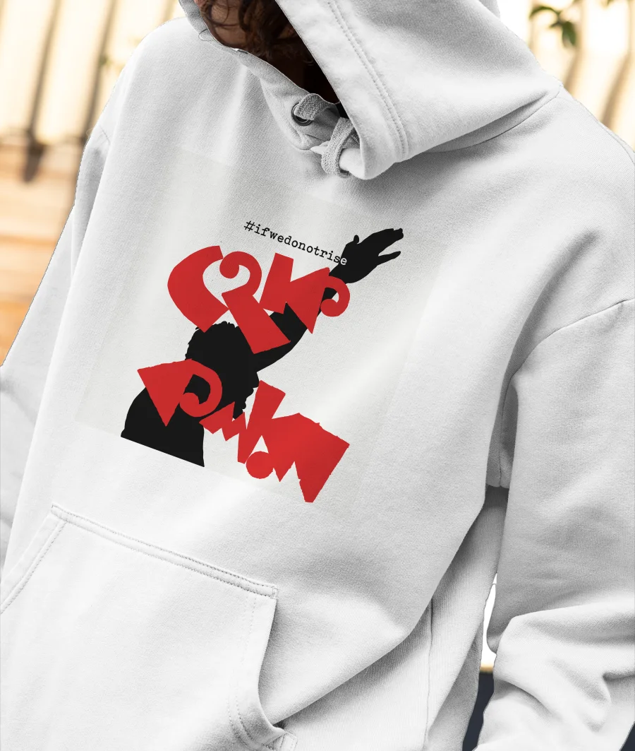 Untitled Front-Printed Hoodie