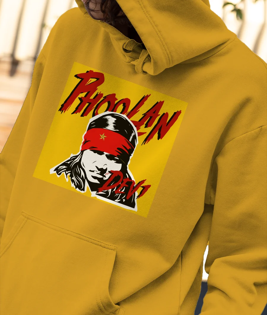 Phoolan Devi Front-Printed Hoodie