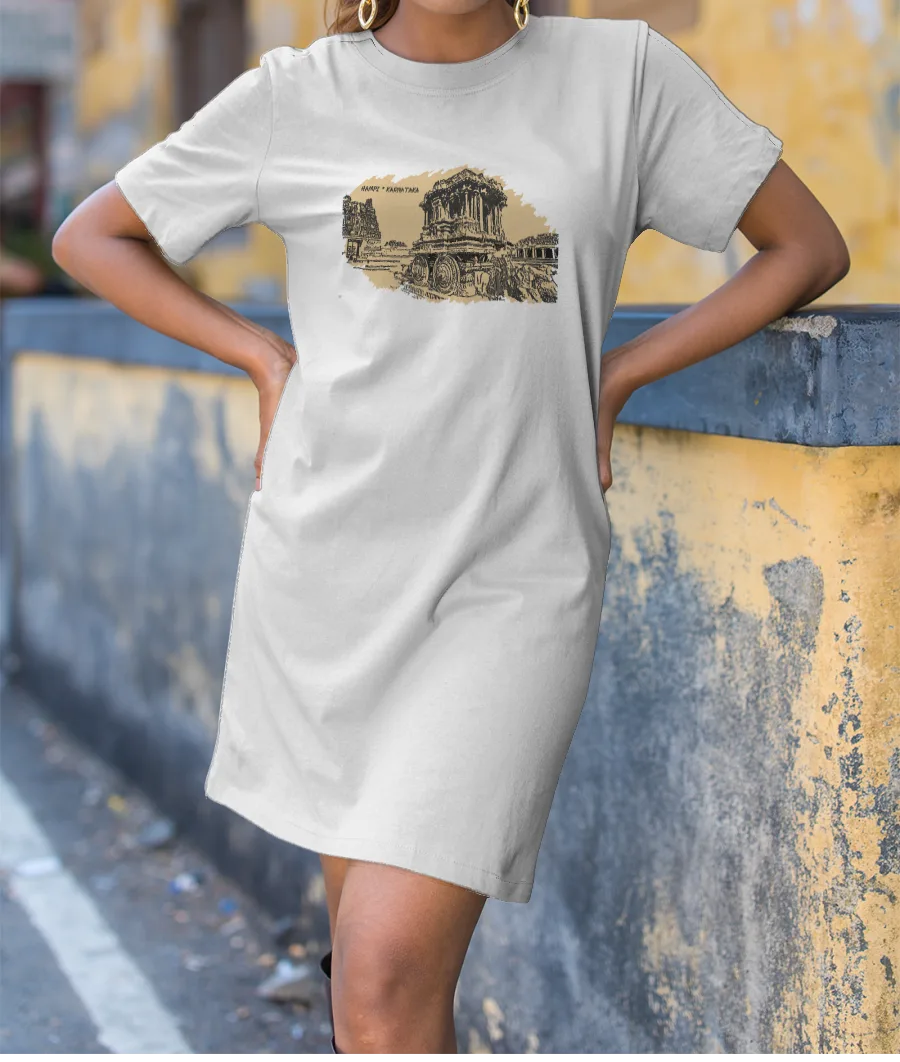 Hampi , Karnataka T-Shirt Dress