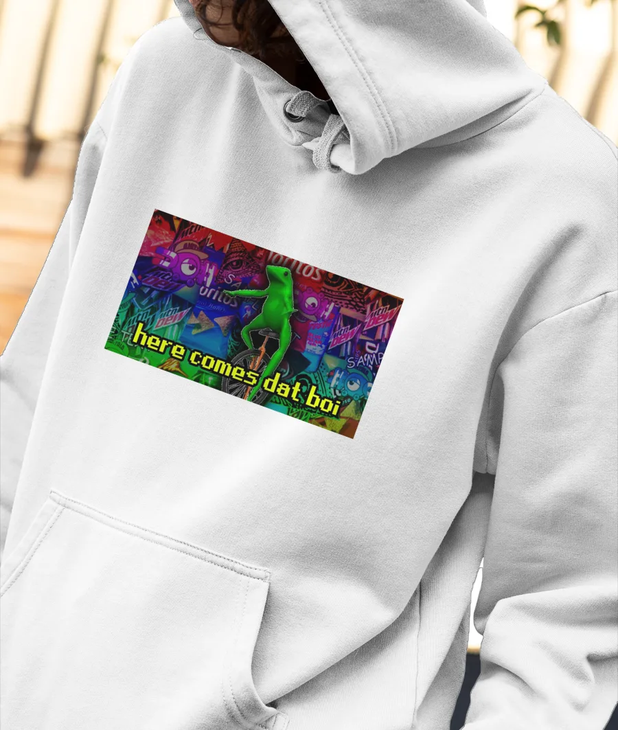 Dank tshirt 2 Front-Printed Hoodie