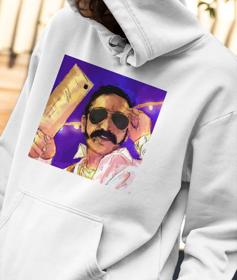 Ranga- Aavesham Front-Printed Hoodie