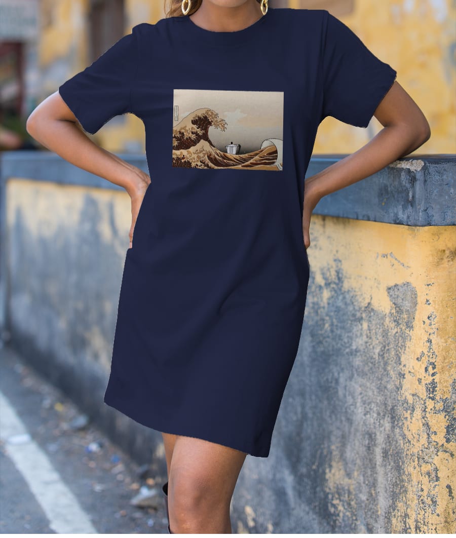 Coffee is an ART T-Shirt Dress