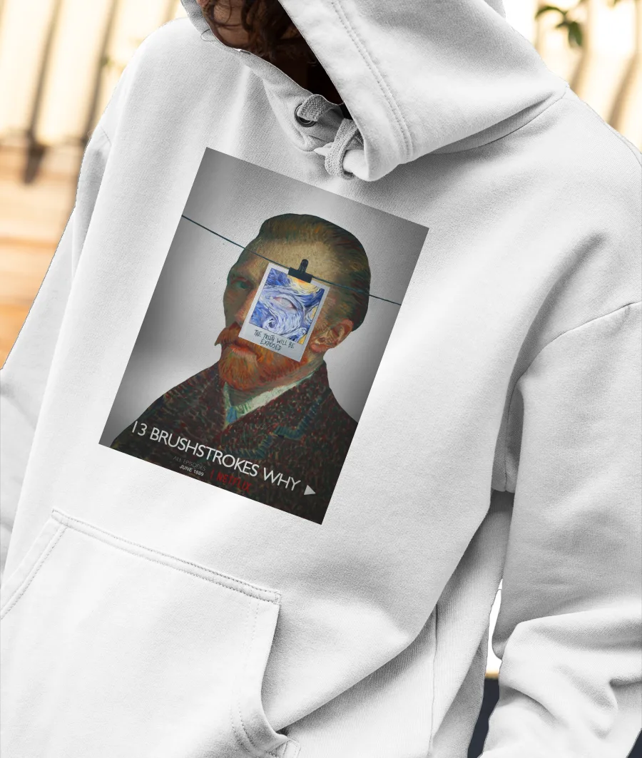 Van Gogh - 13 Reasons Why Front-Printed Hoodie