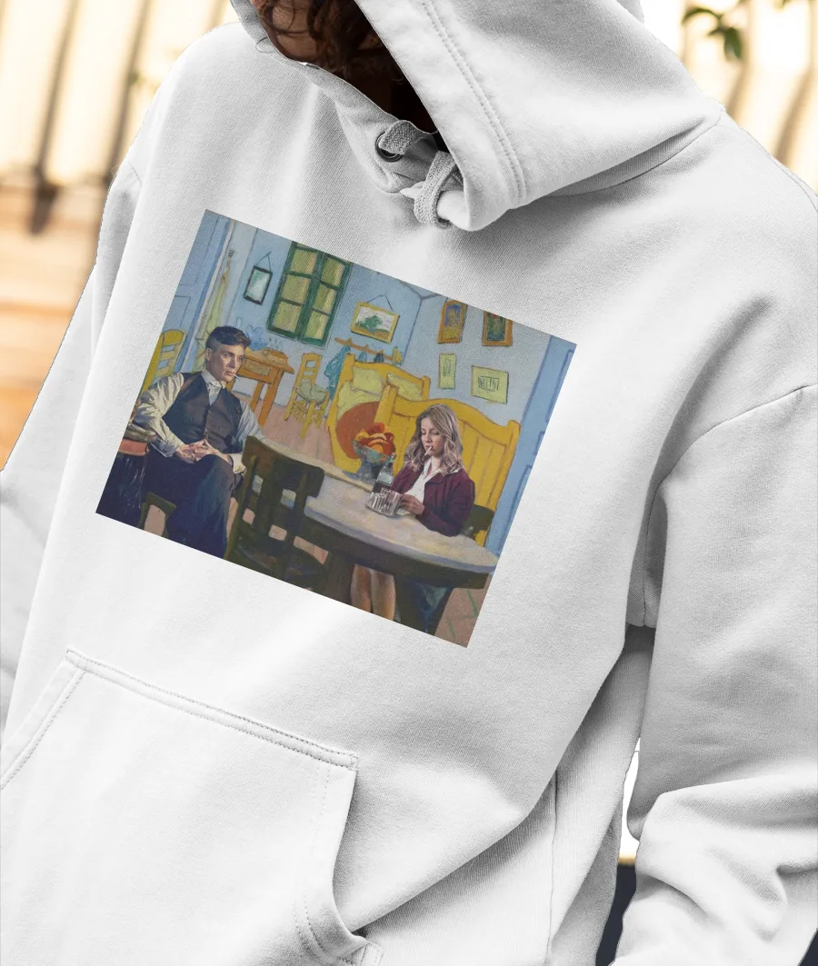 Peaky Blinders × Bedroom in Arles Front-Printed Hoodie