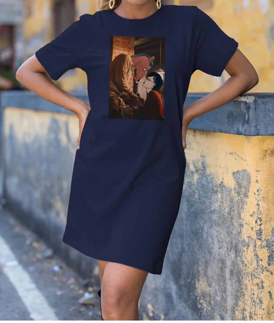 Tamasha × Bojack Horseman T-Shirt Dress