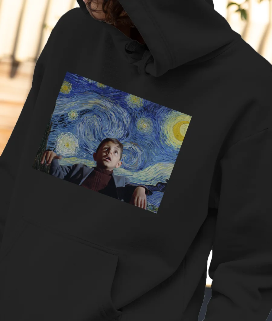 Cinema Paradiso Front-Printed Hoodie