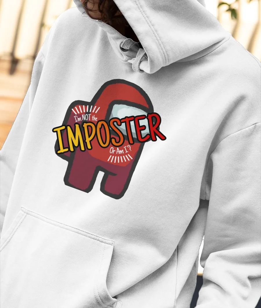 Pullover Hoodie Imposter Hoodie Among Us Unisex Among Us Hoodie