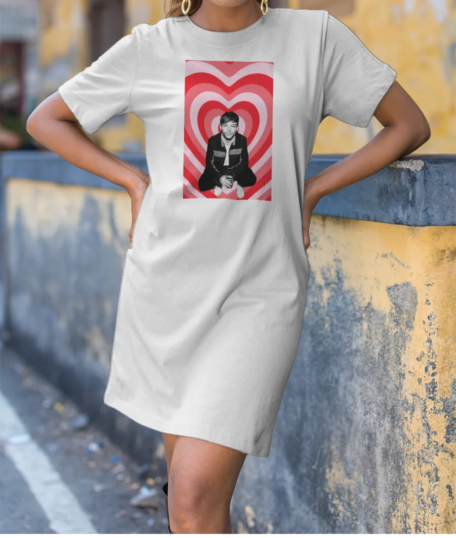 I heart Louis Tomlinson T-Shirt Dress