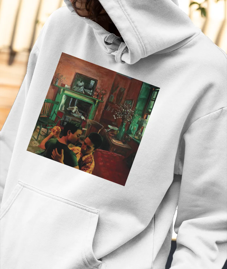 Happy together  Front-Printed Hoodie