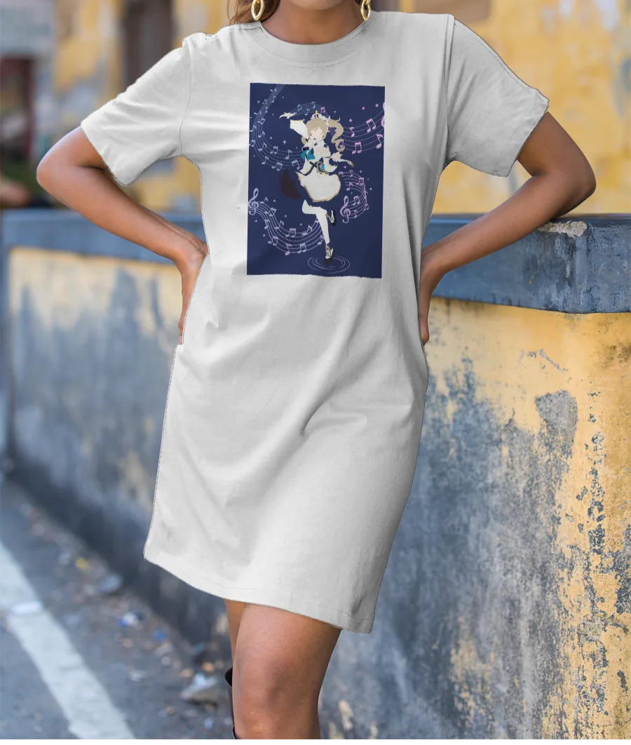 Barbara GI Vector Art T-Shirt Dress