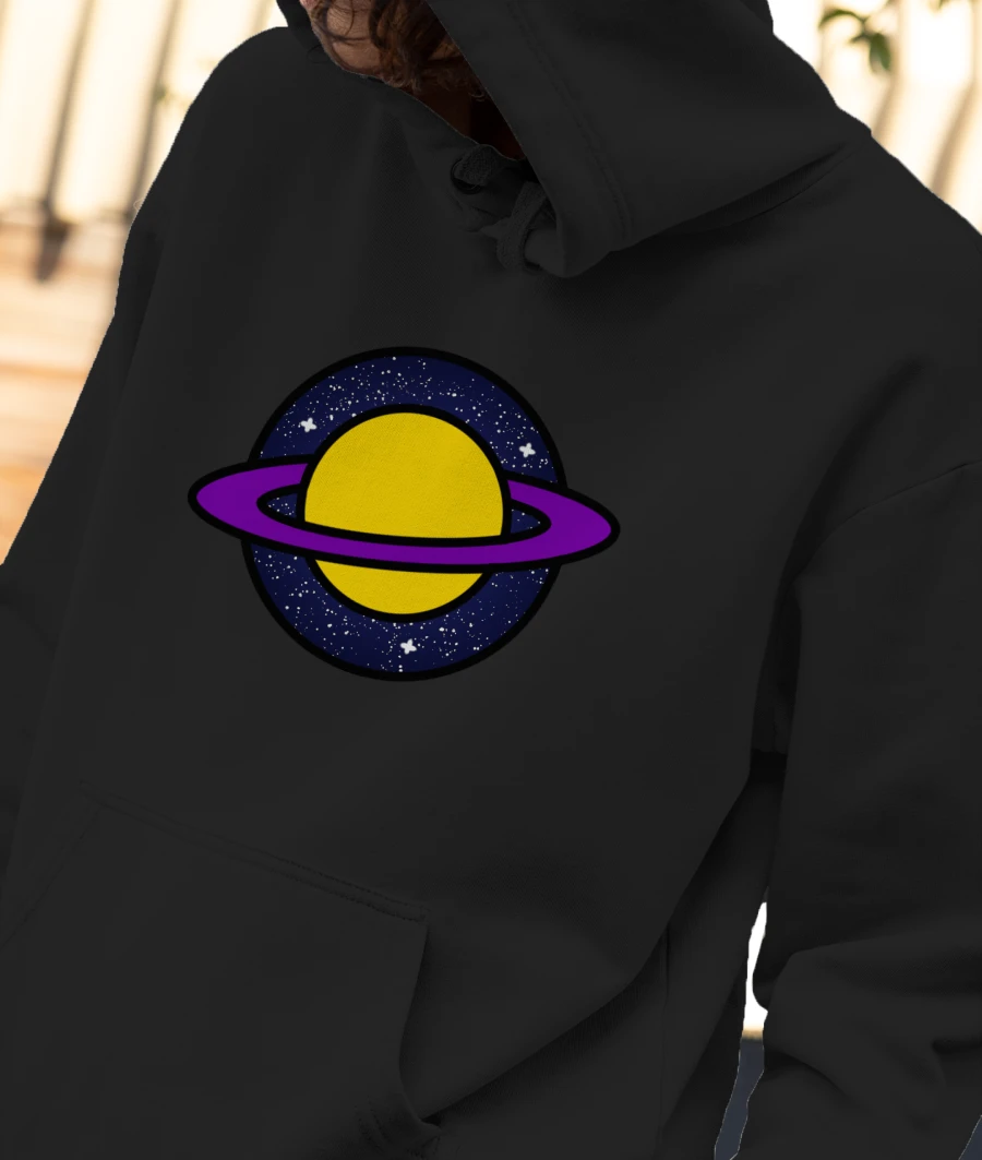 Planet Intersex Front-Printed Hoodie