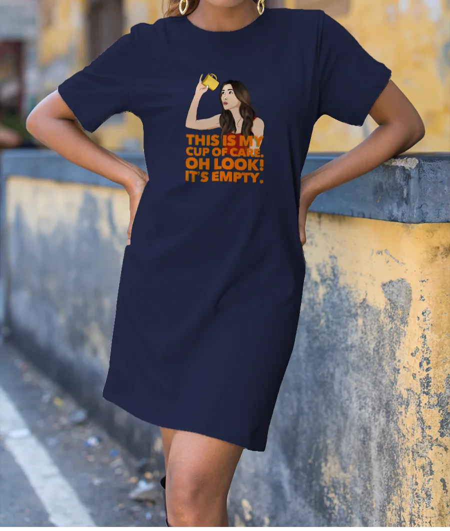 My cup of care T-Shirt Dress