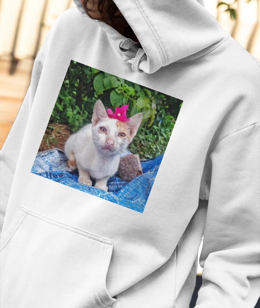 Bougainvillea Boy Front-Printed Hoodie