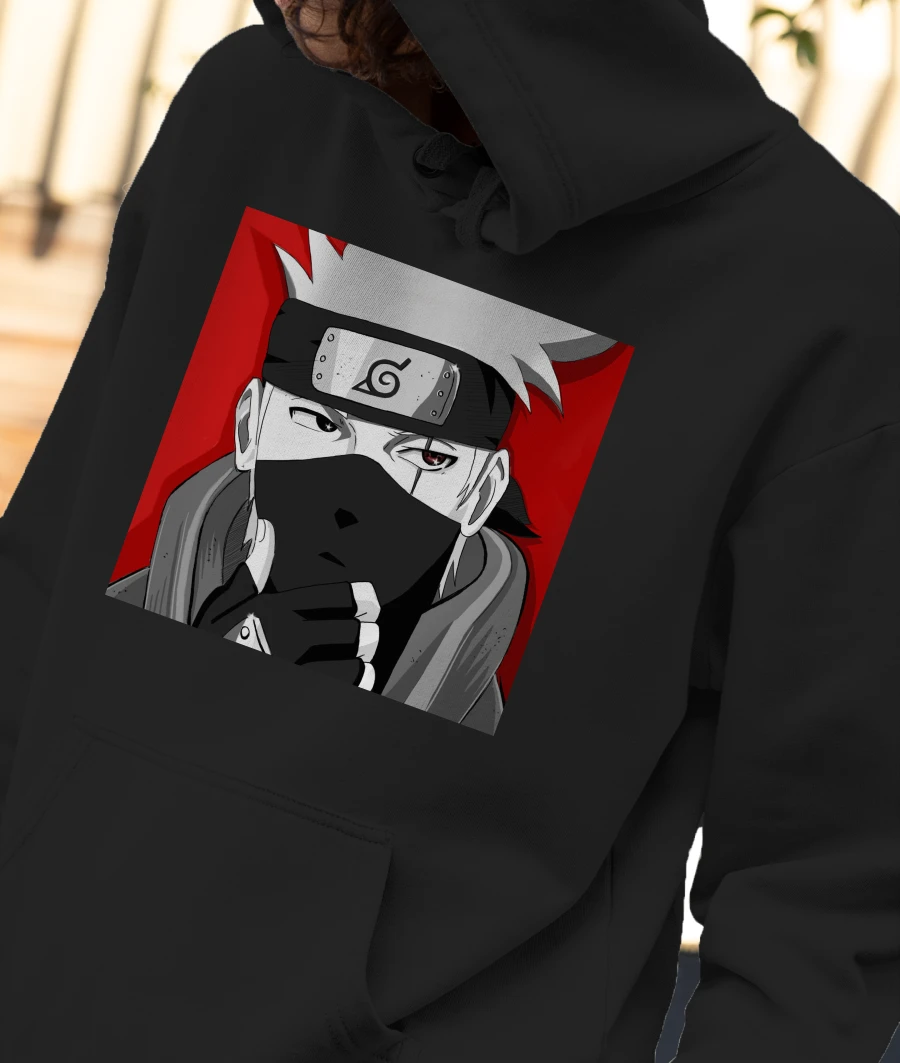 Kakashi Hatake Front-Printed Hoodie