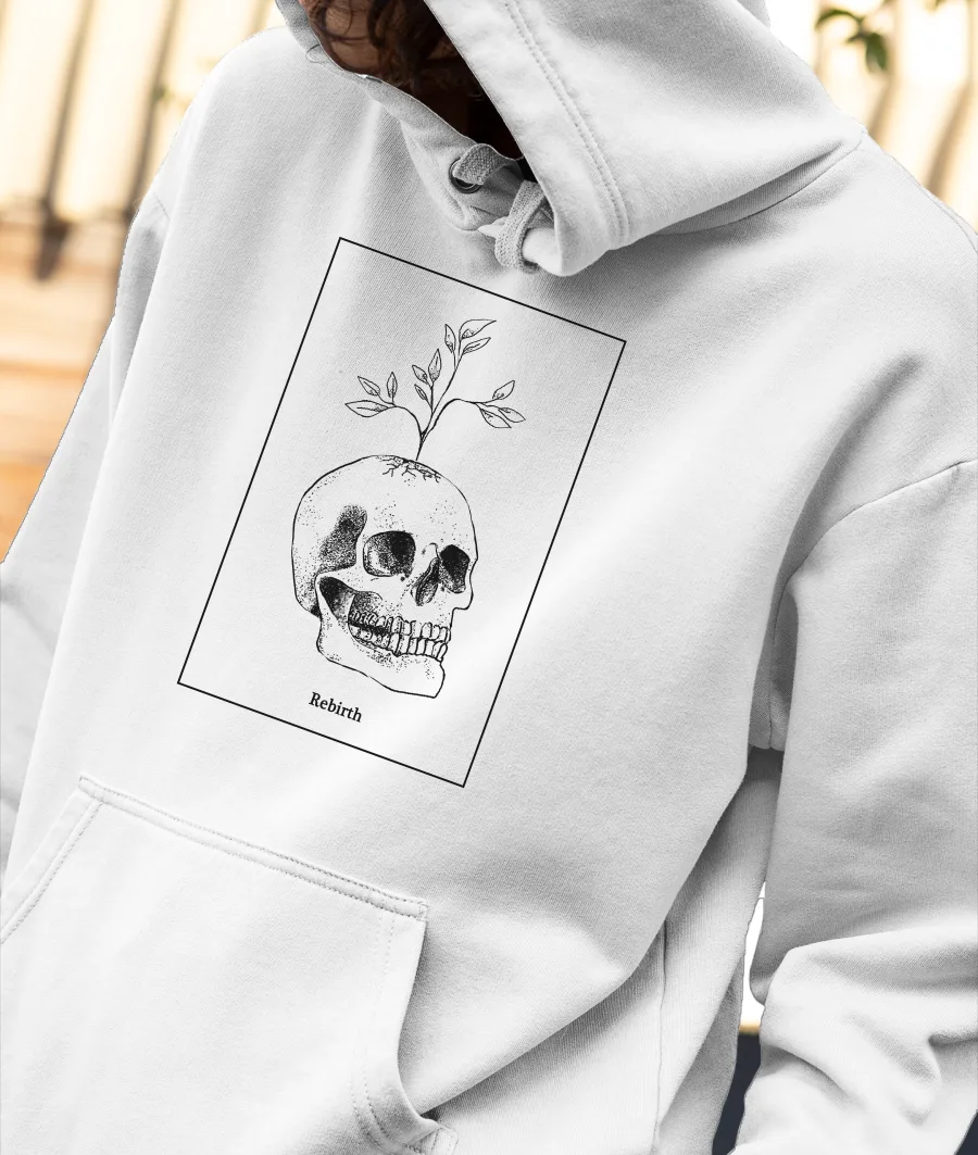 Rebirth  Front-Printed Hoodie