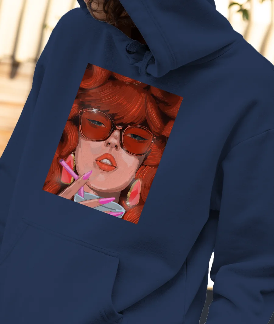 Beauty Spock Fan Art  Front-Printed Hoodie