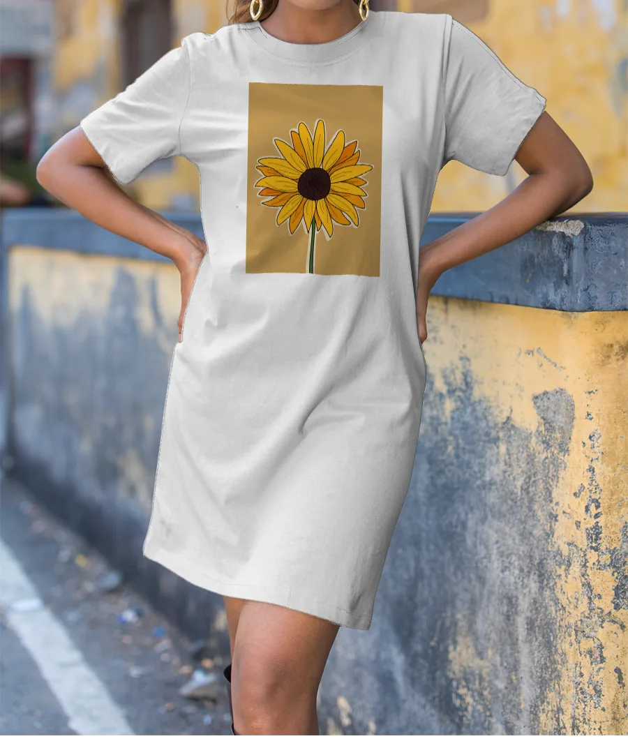 Sunflower - Beige T-Shirt Dress