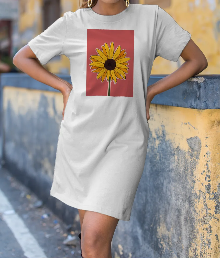 Sunflower - Pink T-Shirt Dress