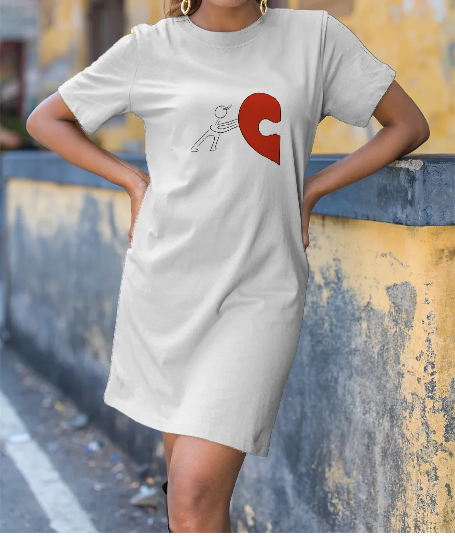 Couple love-Boy T-Shirt Dress