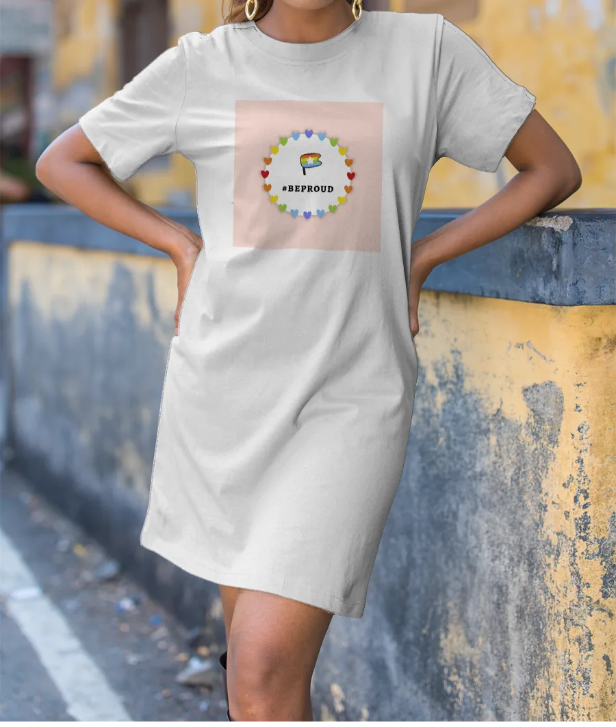 Support LGBTQIA+ Community  T-Shirt Dress