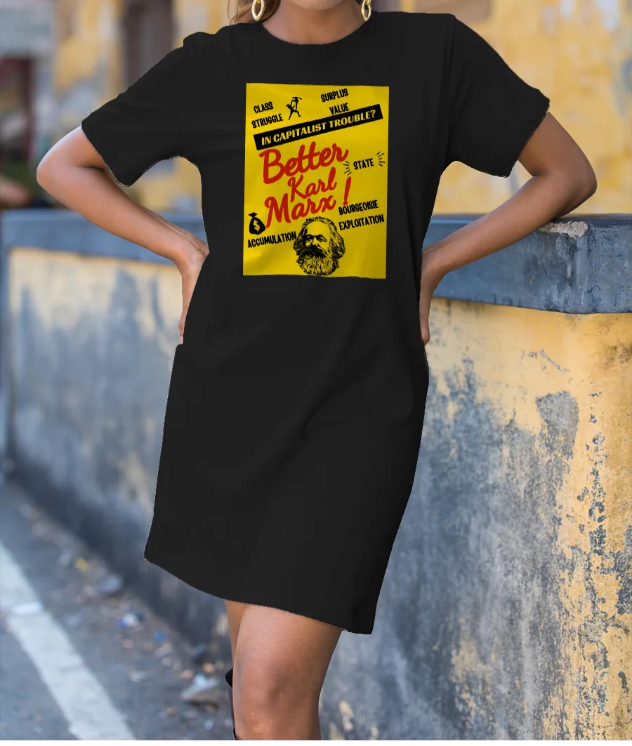 Better Karl Marx x Better call Saul x communism T-Shirt Dress