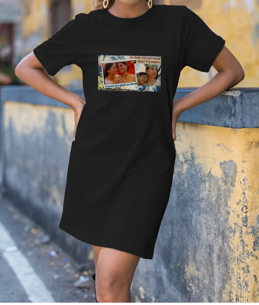 Lesbian pride Fire movie Queer black mirror T-Shirt Dress