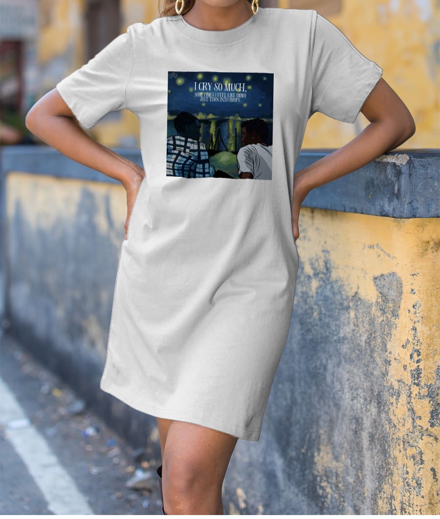 Moonlight Fanart T-Shirt Dress