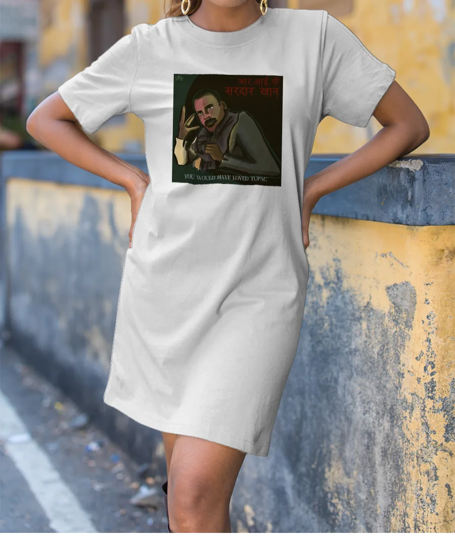 Gangs Of Wassseypur x Tupac T-Shirt Dress