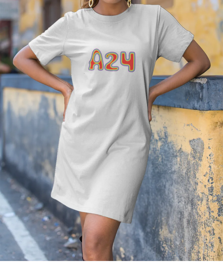 pride a24 T-Shirt Dress