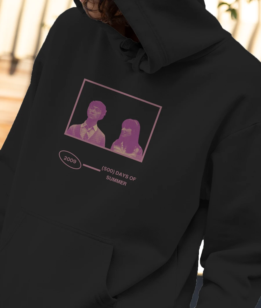 500 days of summer Front-Printed Hoodie