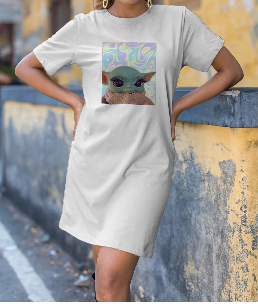 Baby yoda T-Shirt Dress