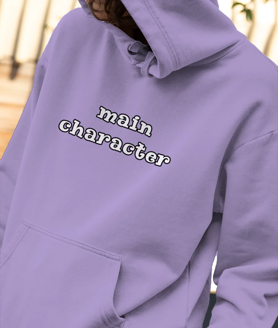 main character Front-Printed Hoodie