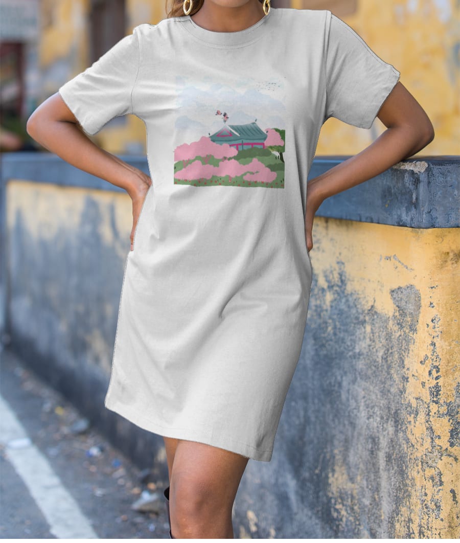 Magical Nature T-Shirt Dress